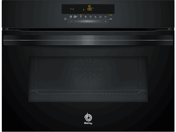 Horno - Balay 3CB5878N6, 49 l, Integrable, Pirolítico, Negro