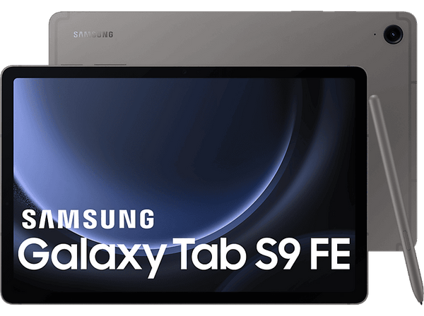 Tablet - Samsung Galaxy Tab S9 FE Wifi, 256GB, 8GB RAM, Gris, 10.9", S Pen, WQXGA+, Exynos 1380, Android 13