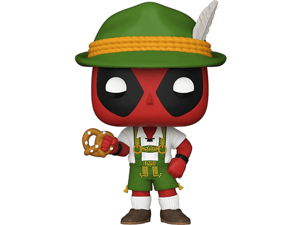 Figura Funko Pop! - Deadpool - Lederhosen Deadpool, Vinilo, 9 cm, Bobblehead