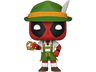 Figura Funko Pop! - Deadpool - Lederhosen Deadpool, Vinilo, 9 cm, Bobblehead