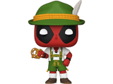 Figura Funko Pop! - Deadpool - Lederhosen Deadpool, Vinilo, 9 cm, Bobblehead