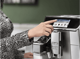 Cafetera superautomática - De'Longhi PrimaDonna Elite Experience ECAM650.85.MS, Molinillo, 1450 W, 19 bar