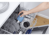 Taza térmica - Tefal N2160210, 0.3 l, Funda de silicona, Acero inoxidable, Azul