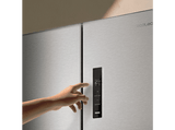Frigorífico americano - Cecotec Bolero CoolMarket 4D 474 Inox E, T474 L, Total NoFrost, Fresh Flex, Compresor Inverter, Ultrasilencioso 35 dB, Inox
