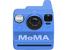 Cámara instantánea - Polaroid Now Generation 3 - Edición MoMA, 79 mm x 79 mm, Flash, Azul