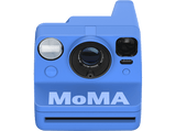 Cámara instantánea - Polaroid Now Generation 3 - Edición MoMA, 79 mm x 79 mm, Flash, Azul