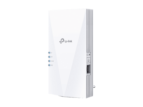 Repetidor Wi-Fi - TP-Link RE780X, Wi-Fi 6 de Doble Banda, Puerto Gigabit y EasyMesh, Blanco