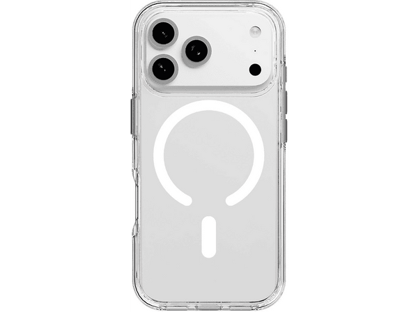 Funda móvil - CellularLine Gloss Mag, Para Apple iPhone 18 Pro Max, Antigolpes, MagSafe, Carga inalámbrica, Transparente