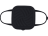 Accesorio freidora - NK-HO330021, Base de Silicona, 20x20 cm, Plegable, Apto Lavavajillas, Apto Microondas, Negro