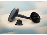 Secador - Remington D5805 Sapphire Luxe, 2200W, 3 Temperaturas, 2 Velocidades, Azul Marino