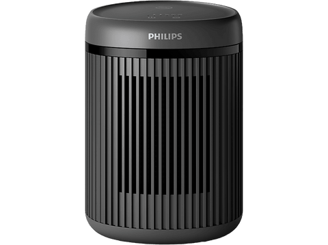 Calefactor - Philips CX2120, 1500 W, 15 m², 3 Velocidades, Temperatura Ajustable, Silencioso 24dB, Calentamiento en 2 segundos, Gris Oscuro