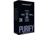 Accesorio para plancha - Laurastar Purify, Pack de 3 Filtros de Agua Anti-piedra Caliza, Negro