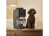Cafetera superautomática - Krups Coffee Crush, Café en grano y molido, 15 bares, 4 recetas de café, Táctil, Compacta, 5 niveles de molienda, Inox