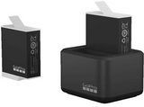 Accesorio cámara deportiva - GoPro Batería dual y Baterías Enduro para Hero 9 / Hero 10 / Hero 11, 3.7 Voltios, Black