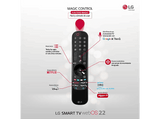 TV LED 75 - LG 75NANO756QA, UHD 4K, Procesador de Gran Potencia 4K α5 Gen 5, Smart TV, DVB-T2 (H.265), Azul oscuro ceniza