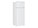 Frigorífico dos puertas - Candy CFBD2450/2ESH, Cíclico, 145 cm, 205 l, Integrable, Estantes de Cristal, Sin panelar