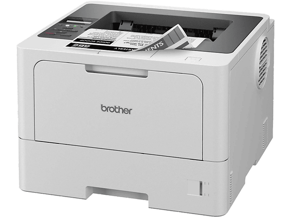 Impresora láser - Brother HL-L5210DW, Wi-fi, Doble Cara, Diseño Compacto, 48 ppm, Gris