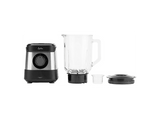 Batidora de vaso - Jata JEBT3855, 1500W, 1.8l, 2 Velocidades + Pulse, Pica Hielo, Acero inoxidable