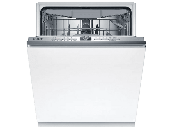 Lavavajillas integrable - Bosch SMV4ECX28E,Serie 4, 14 servicios, 6 programas, 60 cm, Home Connect, Silence Plus, Inox Panelable