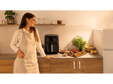 Freidora de aire - Cecotec Cecofry Mist 7000, Cocción con vapor, 1700 W, 4en1, Capacidad 7 l, 1.4 l de agua, 4 modos, Black