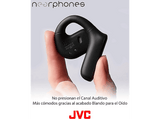 Auriculares True Wireless - JVC HA-NP35T-B-U, 7 h, Reducción de Ruido, Resistente al Agua, Negro