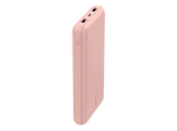 Powerbank - Belkin BoostCharge Batería externa 20K, 20000 mAh, 2x USB-A, 1x USB-C, Rosa