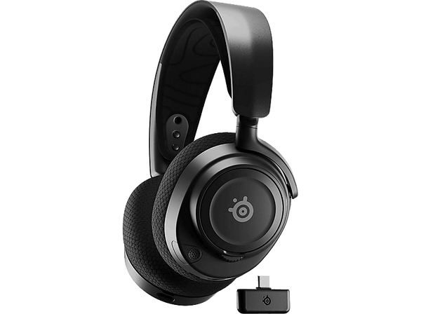 Auriculares gaming - Steel Series Arctis Nova 7, Inalámbrico, Micrófono incluido, Bluetooth, Negro