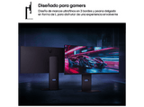Monitor gaming - LG UltraGear™ 34G600A-B, 34 WQHD, 160 Hz, 1 ms, VA curvo 1800R, 2x HDMI, Altavoces incorporados, Morado grisáceo