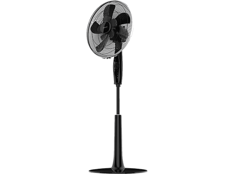 Ventilador de pie - Cecotec EnergySilence 1020 Extremeflow, 3 velocidades, 60W, Rejilla de seguridad, Negro