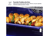 Horno a vapor - LG WS9D7672WM, Multifunción, Pirolítico, 76 l, 59.2 cm, Cristal negro mate