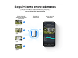 Cámara de vigilancia IP - Eufy SoloCam E42, UHD 4K, 4K UHD (3840 x 2160 píxeles), Función de visión nocturna, Solo exterior, Blanco