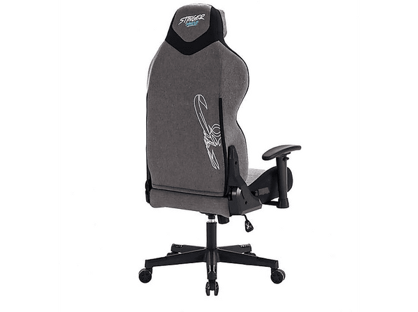Silla gaming - Woxter Stinger Station Titan, 2D (regulable en altura y anchura), Clase 4, Tejido Antimanchas, Dark
