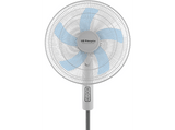 Ventilador de pie - Orbegozo 45 W, 3 velocidades, Muy silencioso, Inclinación y altura regulable, Blanco