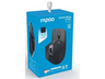 Ratón - Rapoo MT760MW, Inalámbrica, 2,4 GHz o Bluetooth, 4000 ppp, 10 Botones, Botones Programables, Negro