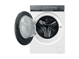 Lavadora carga frontal - Haier X9 Series HW100-BD14387US, 10 kg, 1400 rpm, Autodosificación, Función Vapor, Aquastop, Blanco