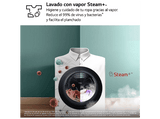Lavadora secadora - LG W4X1085NWH, 8Kg/5 kg, 1400 rpm, 10 programas, Steam™, ThinQ™, Blanco