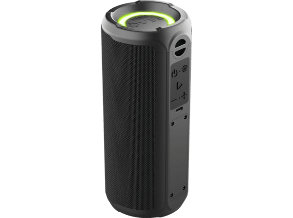Altavoz inalámbrico - PEAQ Solaris 2, 15 W, Bluetooth, 8 h de autonomía, Negro