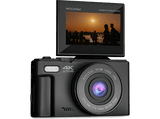Cámara - Prixton Xplorer DV900, 64 megapixel, 4K 3840p, 3 Pantalla LCD, IPS, Zoom 4X, Flash, Negro