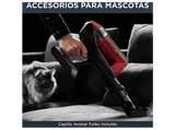 Aspirador escoba - Rowenta RH98A9WO X-Force Flex 12.60 Animal Care, 320 W, 0.9 L, 45 min, Tecnol. Ciclónica, 4 modos, Multisuperficie, Rojo