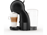 Cafetera de cápsulas - Nescafé Dolce Gusto Krups Piccolo XS KP1A08, 1600 W, 15 Bar, 0.8 L, Calentamiento en 30 s, Bebidas calientes y frías, Negro