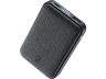 Powerbank - CellularLine GLAM, 10000 mAh, 20W, USB A + Tipo C, Negro
