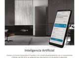 Frigorífico combi - Haier 3D 70 Series HTW7720ENMB, No Frost, 200 cm, Ancho especial 70 cm, 483 l, Daylight LED, Wi-Fi , Negro