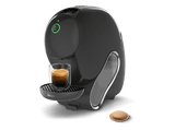 Cafetera de cápsulas - De'Longhi Nescafé® Dolce Gusto® Neo Caffe 200.A + 3 packs de cápsulas compostables, 15 bar, 1 l , SmartBrew™, Negro