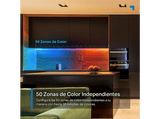 Tira de Luz LED Inteligente - TP-Link Tapo L930-5, Multicolor + Luz Blanca, 50 Zonas Independientes, Control App Tapo, Control por Voz, 5 Metros