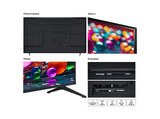 TV LED 86 - LG 86UA75006LA, UHD 4K, Procesador Inteligente α7 AI Processor 4K Gen8, Smart TV, DVB-T2 (H.265), Charcoal Black