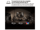 TV OLED 55 - LG OLED55G54LW, OLED 4K, Procesador Inteligente α11 AI Processor 4K Gen2, Smart TV, Rocky Black