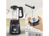 Batidora de vaso - Moulinex Blendforce Cook LM5758, Batidora que cocina, 1,5 L, 5 Programas automáticos, 6 velocidades, 1000W, Autolimpieza, Negro