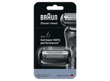 Recambio para afeitadora - Braun 64B, Compatible con afeitadoras Series 6, Negro