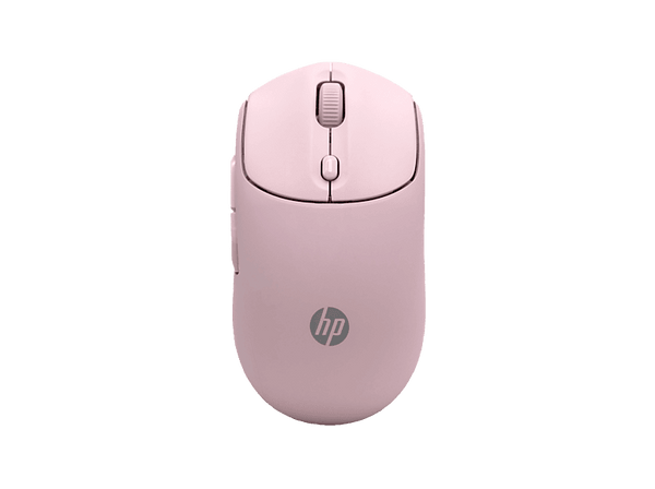 Ratón inalámbrico - HP Ratón silencioso 400, Inalámbrico RF/Bluetooth, 6000 DPI, Rosa