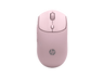 Ratón inalámbrico - HP Ratón silencioso 400, Inalámbrico RF/Bluetooth, 6000 DPI, Rosa